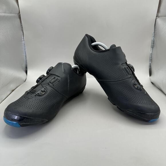 Shimano SH-XC701 XC7 Mountain Bike Cycling Shoes Mens 10.5 EU45 BOA SPD Black - Picture 5 of 11